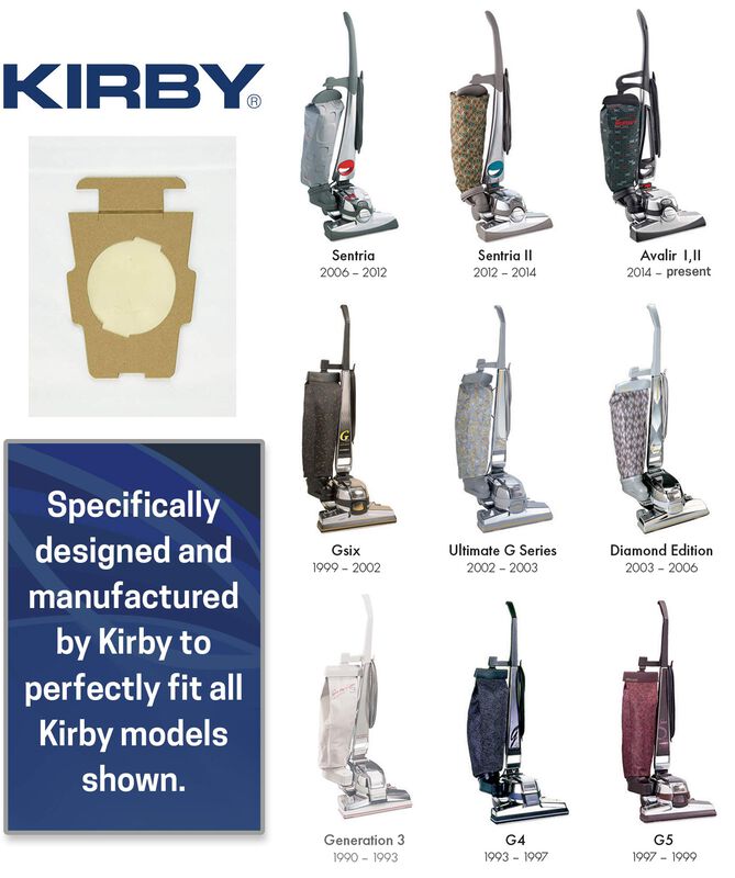 Bolsas Filtrantes Para Aspiradora Kirby Microal... image number null