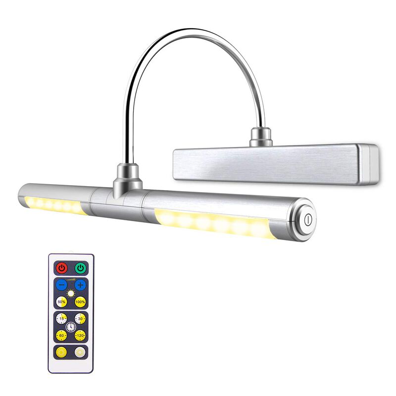 Luz Para Cuadros Luxsway Inal&aacute;mbrica Con Contro... image number null
