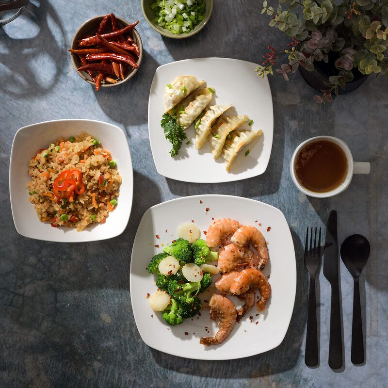 Juego De Vajilla Gibson Home Zen Buffet De Porc... image number null