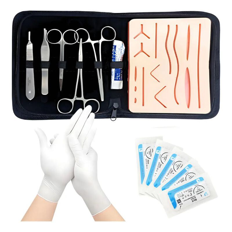 Kit De Pr&aacute;ctica De Sutura M&eacute;dica Guttek Pad-s 1... image number null