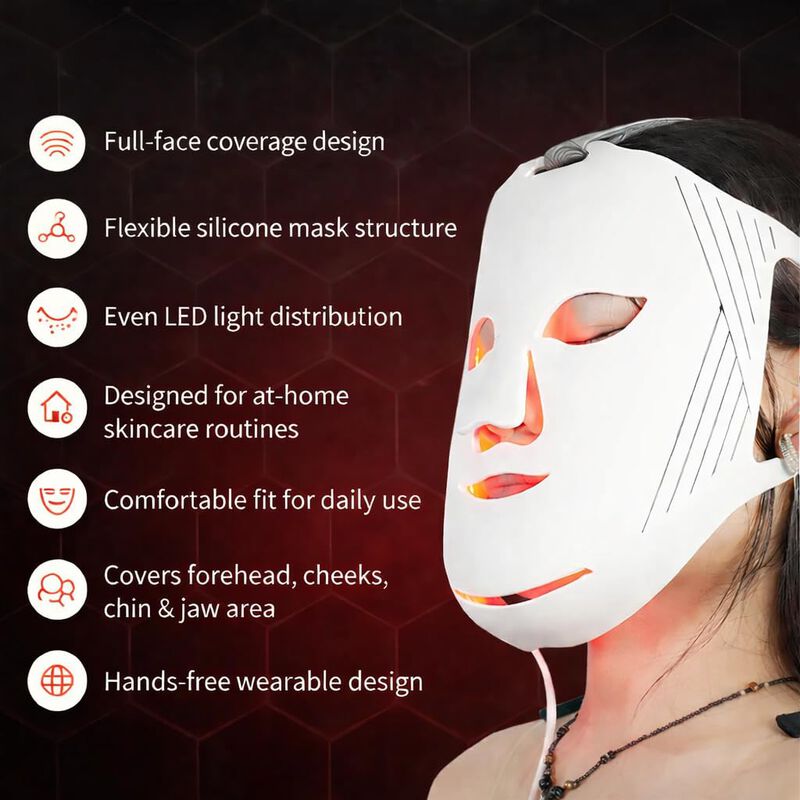 M&aacute;scara Facial LED American Wellness Authority ... image number null