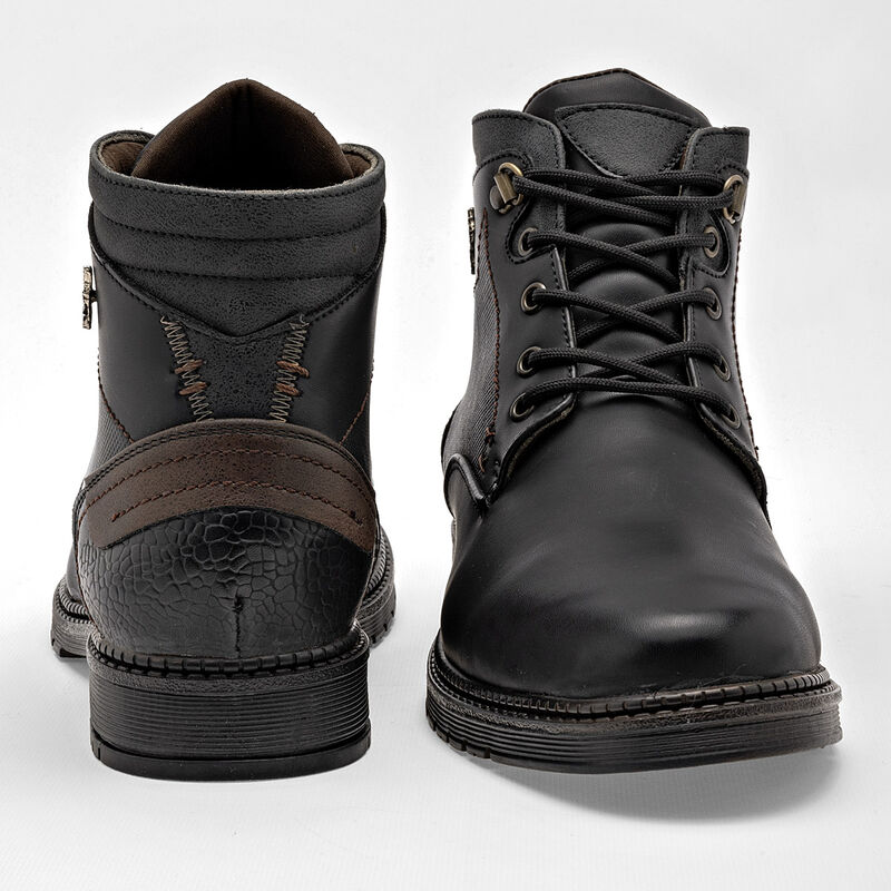 American Polo Bota para hombre negro image number null