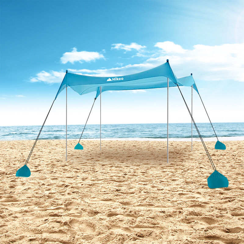 Toldo para Playa Portatil Carpa Plegable Resist... image number null