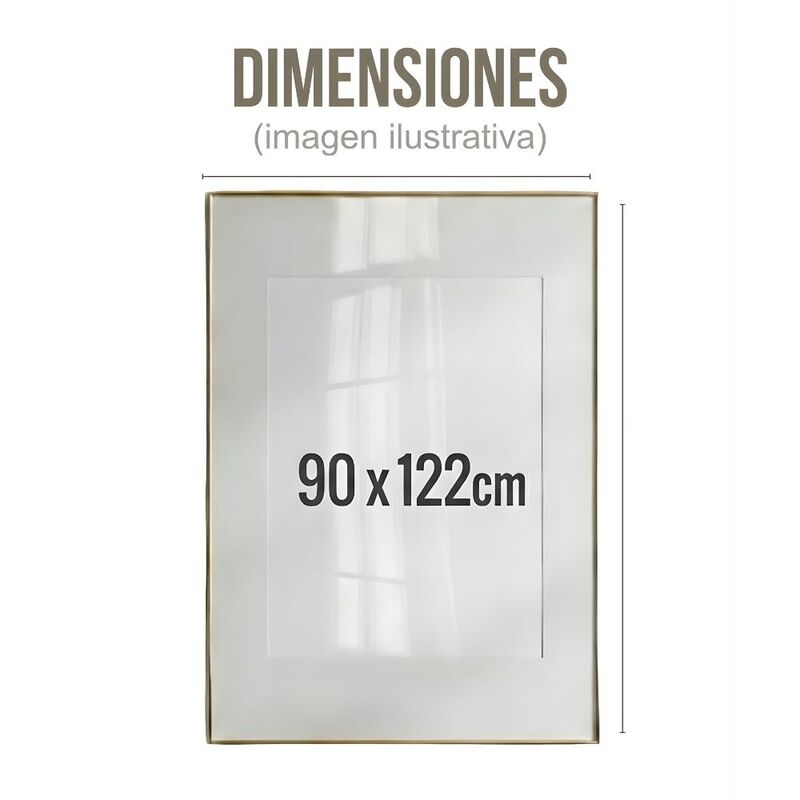 Cuadro Decorativo Religioso 90x122cm Divina Mat... image number null