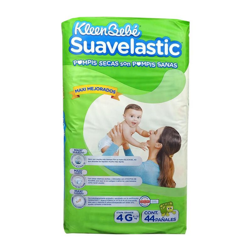 Pa&ntilde;ales Kleenbebe Suavelastic Max Gd E4 40 Pzs image number null