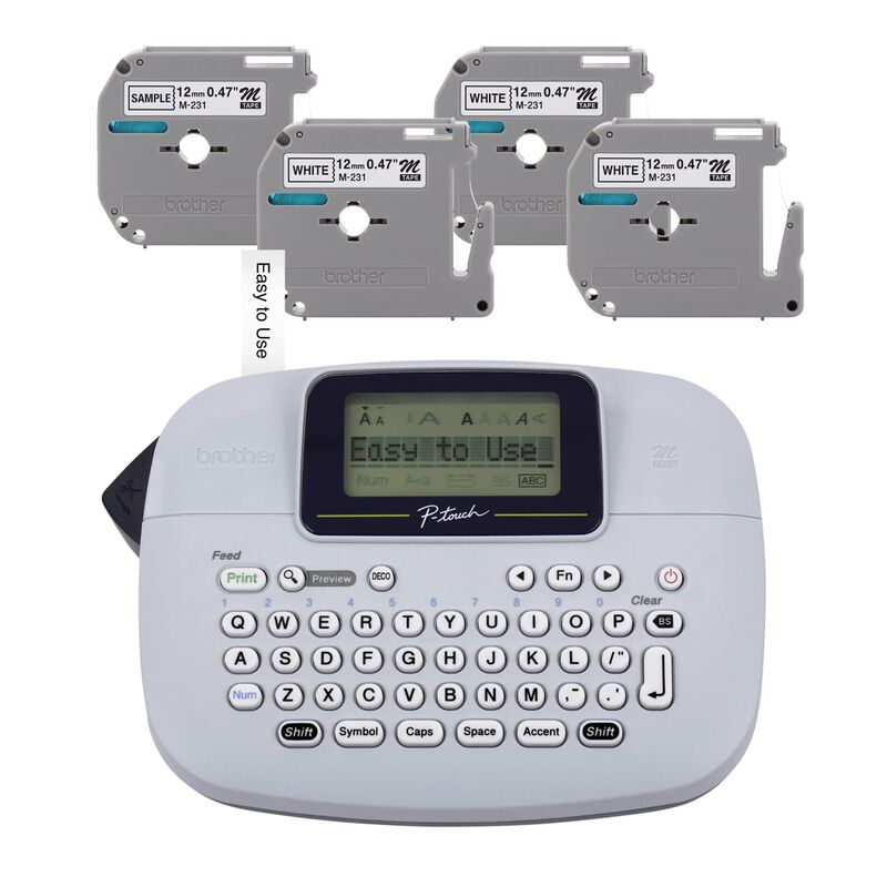 Rotuladora Brother Pt-m95 P-touch Monocrom&aacute;tica... image number null