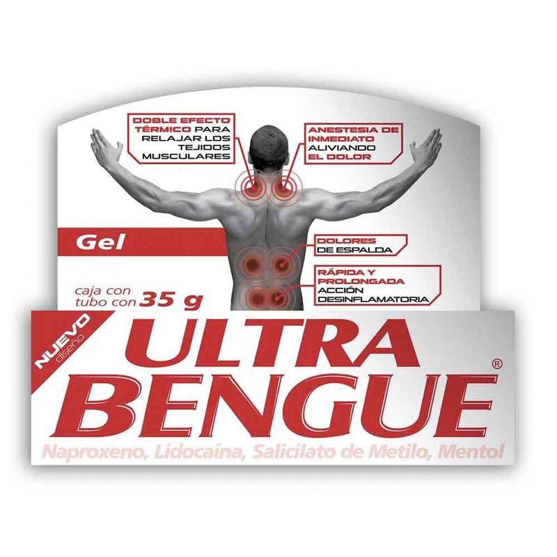ULTRA BENGUE, Gel con Efecto T&eacute;rmico, con LIDOC... image number null