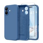 Funda Magn&eacute;tica Suydanbox para iPhone 17, Silicona, Azul Lago