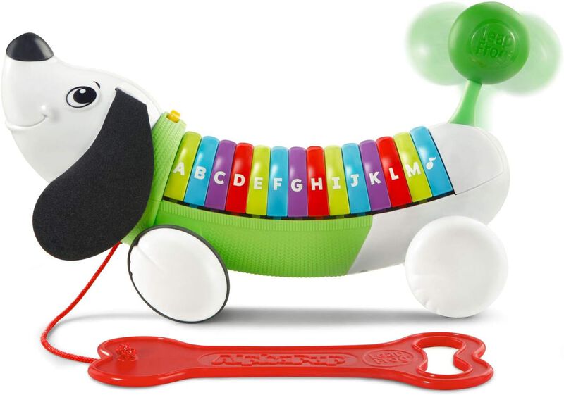 Perrito ABC Juguete Interactivo Color Verde image number null