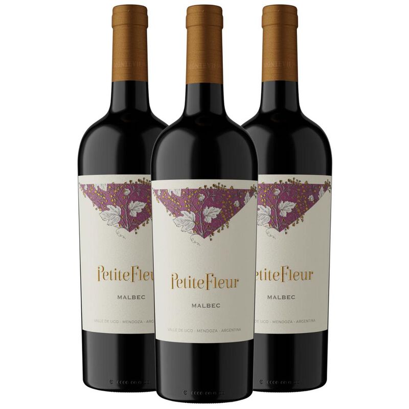 Vino Tinto Monteviejo Petite Fleur Malbec 750ml... image number null