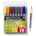 Rotuladores Permanentes Sakura Identi-pen De Doble Punta, 8 Bol&iacute;grafos