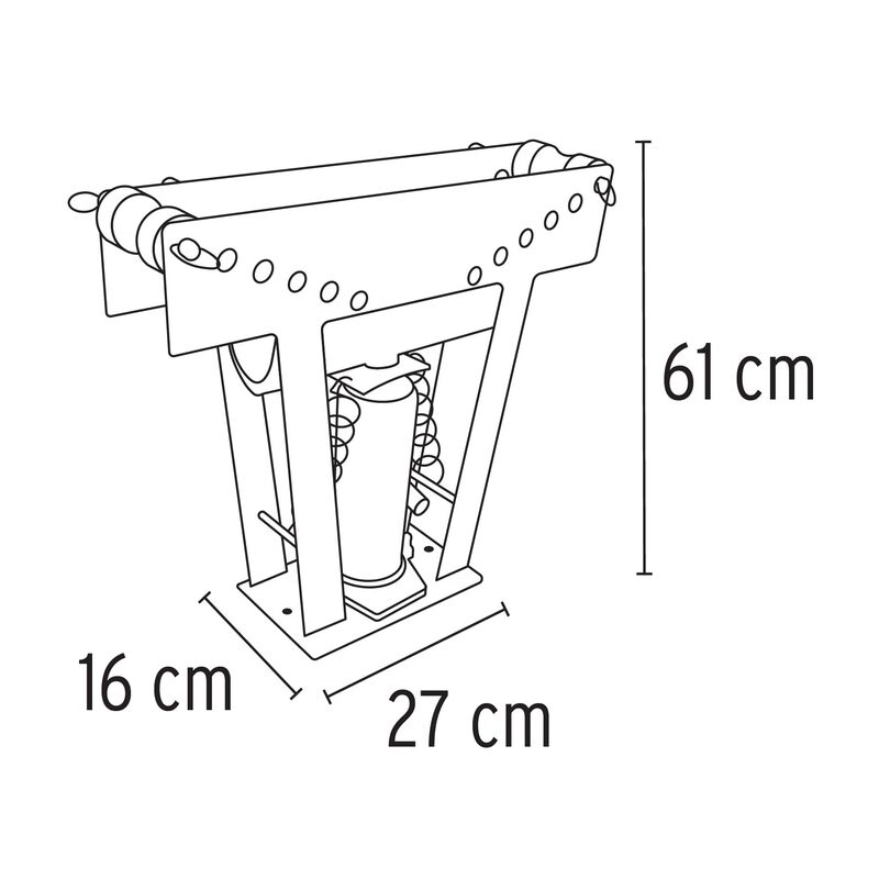 Doblador de Tubo Hidr&aacute;ulico 12 Ton Truper image number null