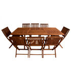 Comedor Rectangular Modelo Jardín 8 personas - Rústico Tratable