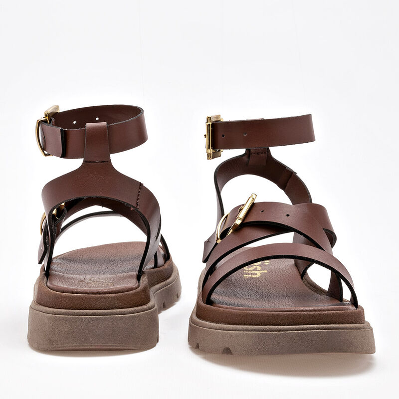 G&ouml;sh Sandalia para mujer caf&eacute; image number null