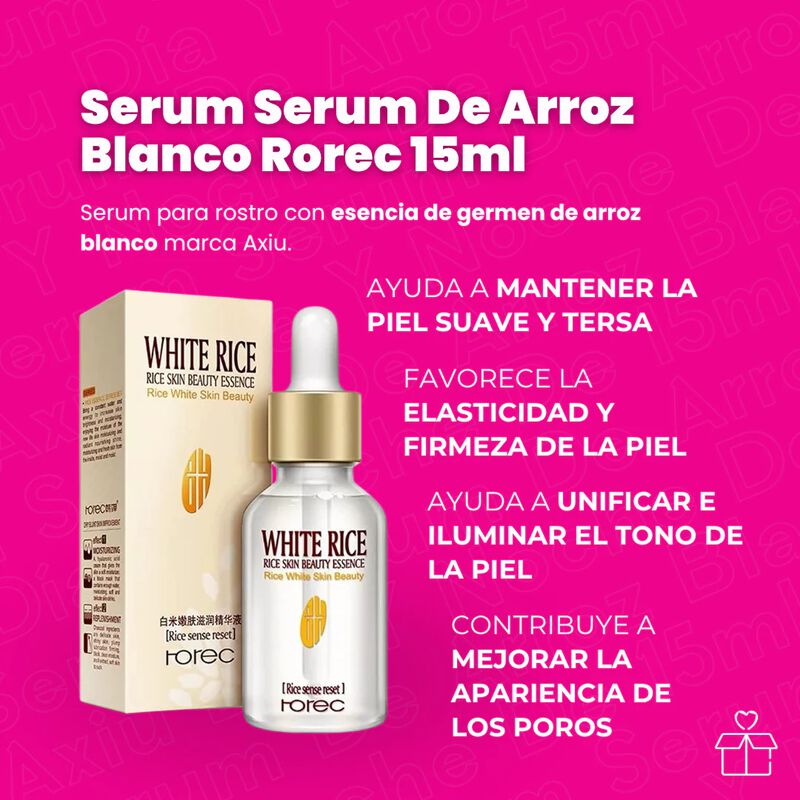 Serum de Arroz Blanco Rorec 15ml image number null