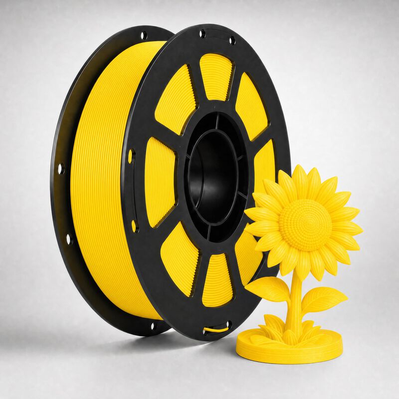 Filamento Pla+ Hotfine 1 kg 1,75 mm Amarillo image number null