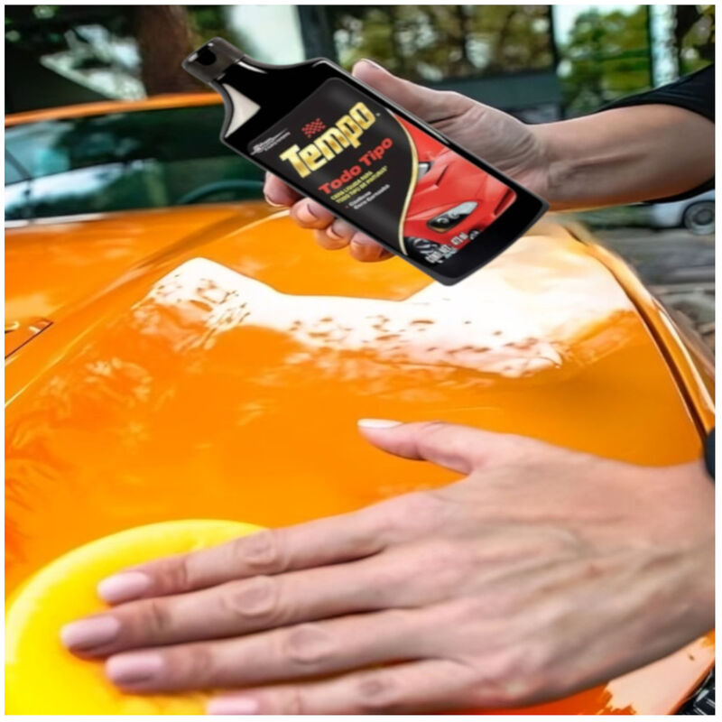 Cera Líquida Tempo todo tipo pinturas 473ml kit... image number null