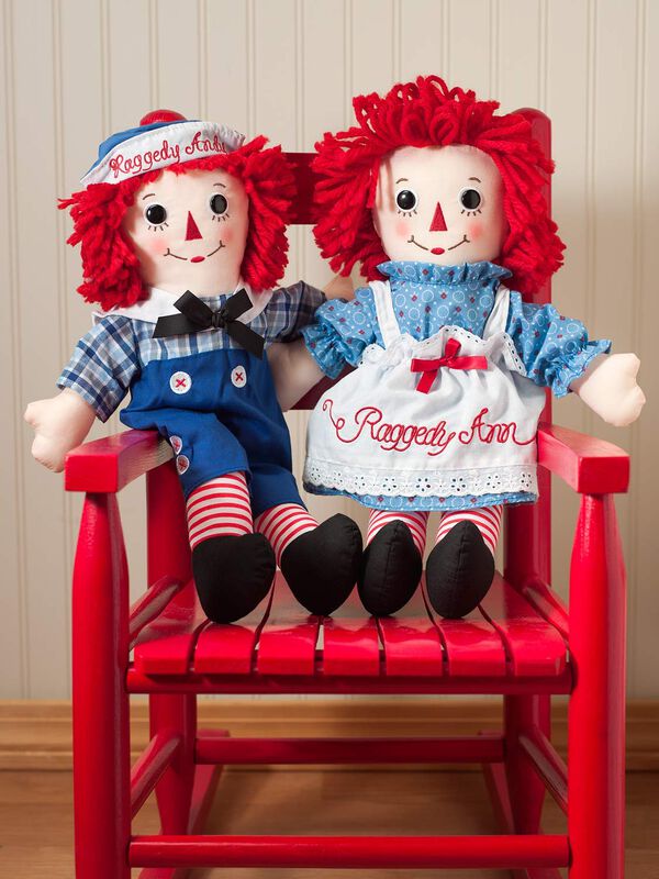 Mu&ntilde;ecas Aurora Raggedy Ann Y Raggedy Andy, 30 C... image number null