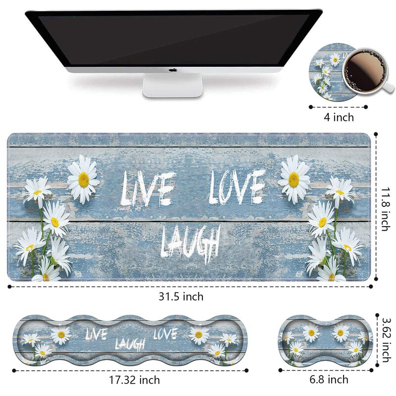 Set De Reposamu&ntilde;ecas Tbxostn Xxl 80x29 Cm Espum... image number null