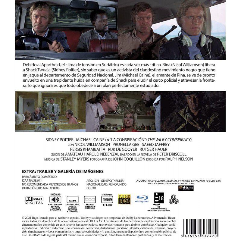 La Conspiraci&oacute;n De Wilby (1975) [blu-ray] image number null