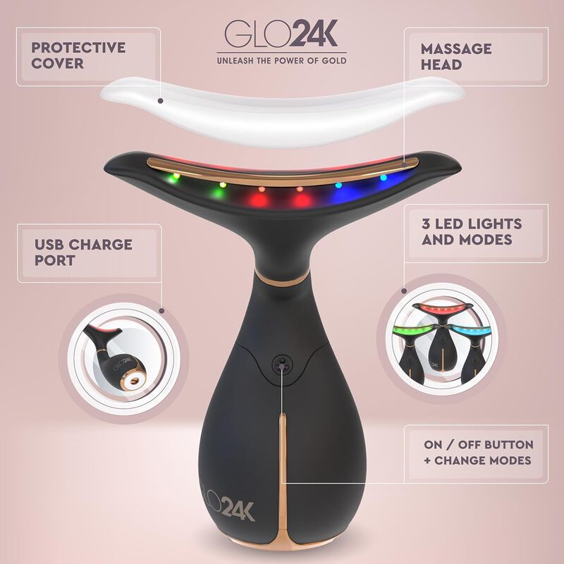 Beauty Device Glo24k, Luz Roja Para Rostro Y Cu... image number null
