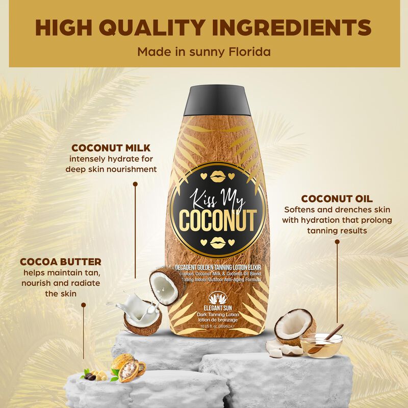 Loci&oacute;n Bronceadora Elegant Sun Kiss My Coconut ... image number null