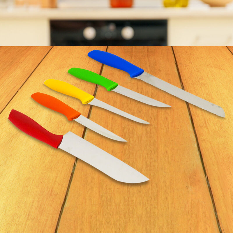 Set De 5 Cuchillos De Chef Profesional image number null