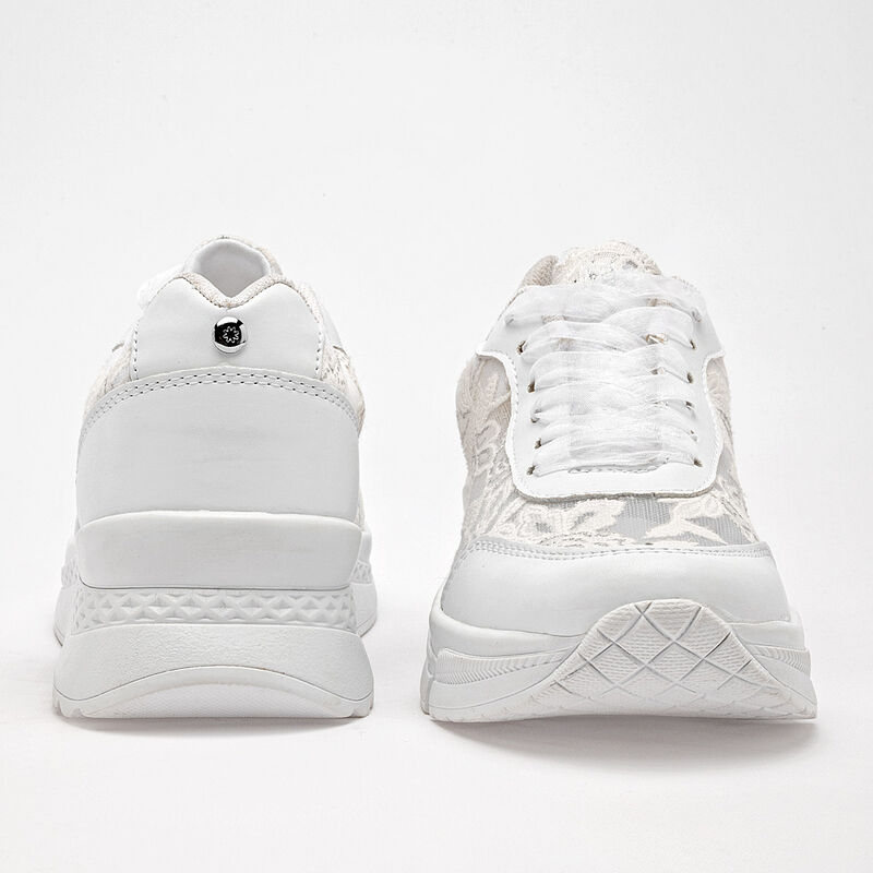 Moramora Tenis urbano para mujer blanco image number null