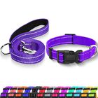 Collar Reflectante Para Perros Maiiu + Combo De Correa