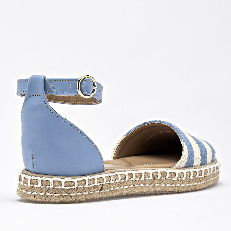 Lady One alpargata para mujer azul beige cod 14... image number null