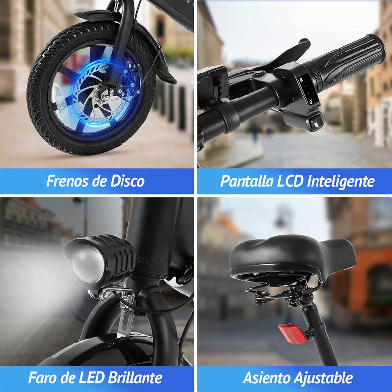 Bicicleta Eléctrica DYU C3 de 16” 25km/h E-Bike... image number null