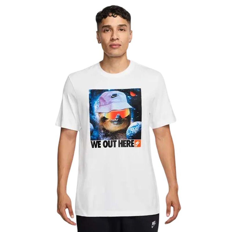 Playera Nike para Hombre Sportswear Blanco image number null