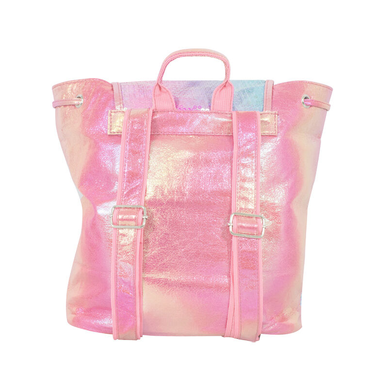 Mochila Infantil Con Lentejuelas Bicolor Dorsal... image number null