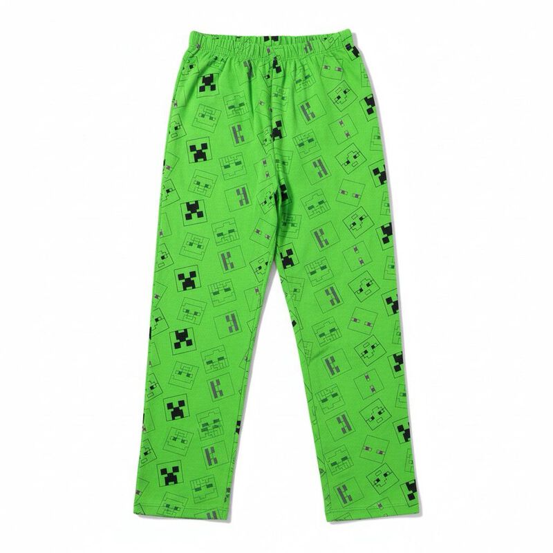 Pijama Minecraft Para Ni&ntilde;os I Conjunto Pantal&oacute;n... image number null
