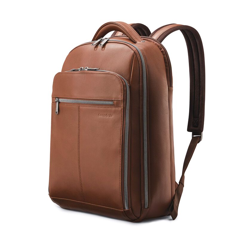 Mochila Samsonite Classic Leather Cognac Para P... image number null