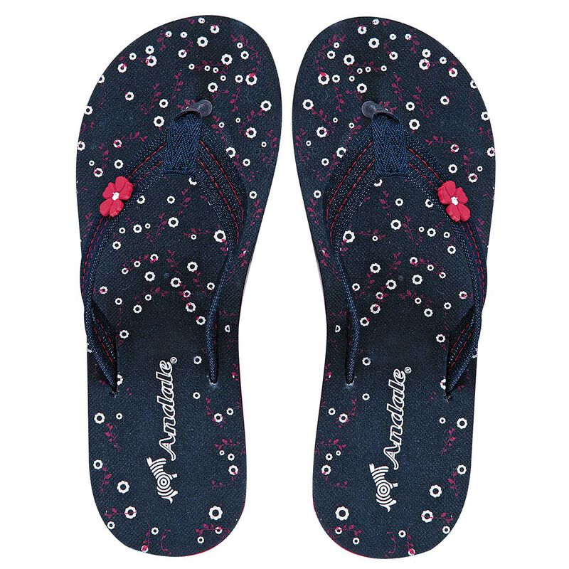 Sideletas Sandalia para mujer marino, rojo image number null