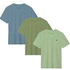 Set de 3 playeras Bark and Hide Playera Para Hombre Cuello Redondo Manga Corta Modelo Bark