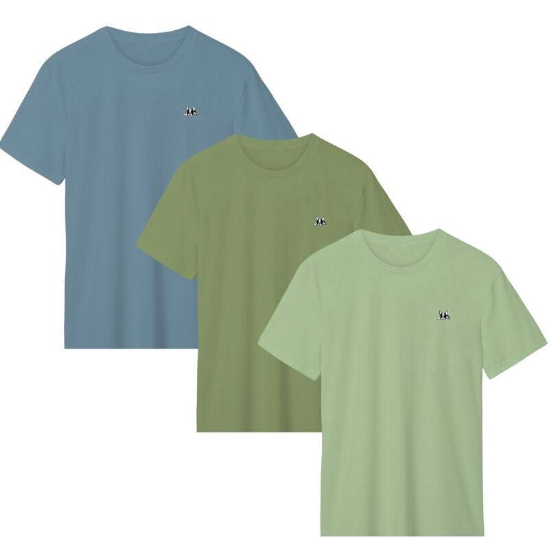 Set de 3 playeras Bark and Hide Playera Para Ho... image number null