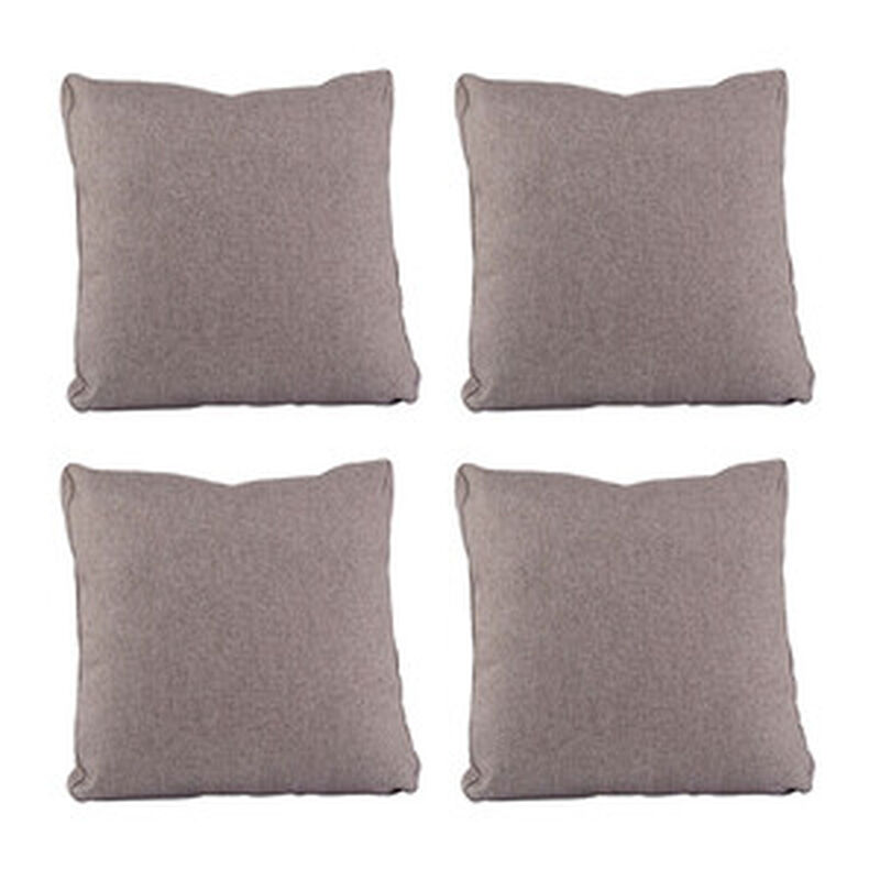 Set de 4 Cojines Dicasa ZitaOne Caf&eacute;  Claro image number null