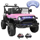 Montable Electrico Camioneta para Niños con Luz y Sonido 12v Control Remoto Bluetooth Apto a Partir de 3 años - Rosa