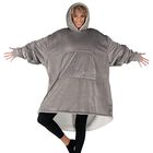 Manta Port&aacute;til The Comfy Original De Microfibra Y Sherpa Gris