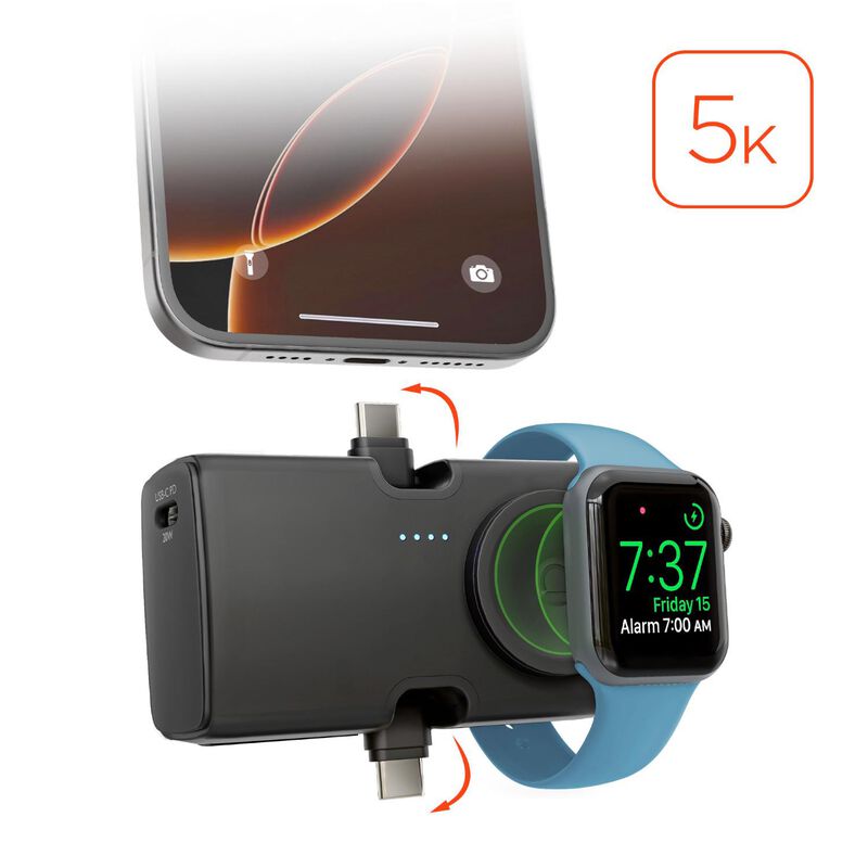 Hypergear Power Bank Nano 5k Negro 20w image number null