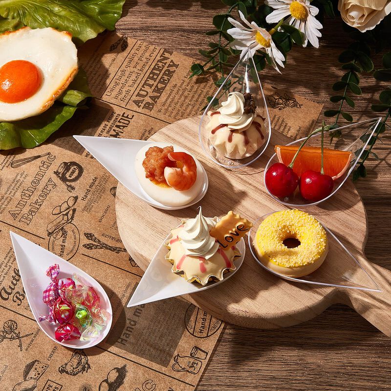 Platos Para Aperitivos Tessco For You 200 Uds 2... image number null
