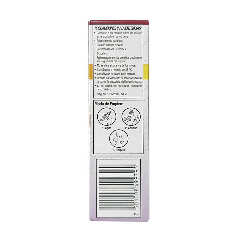 Afrin No Drip Infantil .50mg 15ml image number null