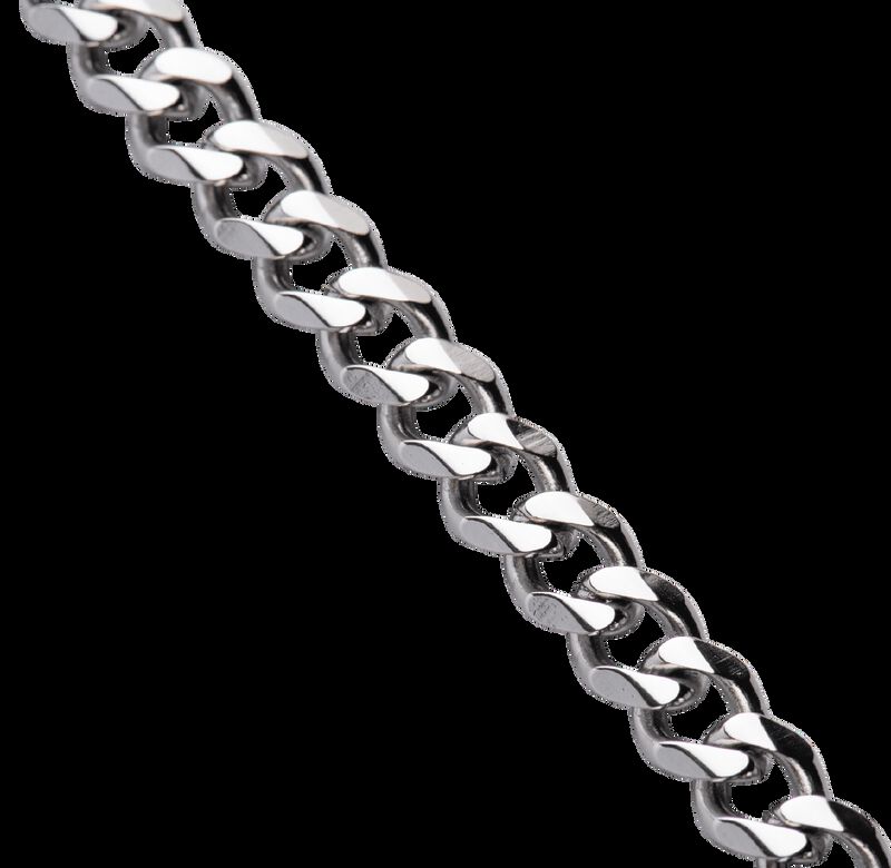 Cadena Hombre Cubana Joyer&iacute;a Acero Inoxidable R... image number null
