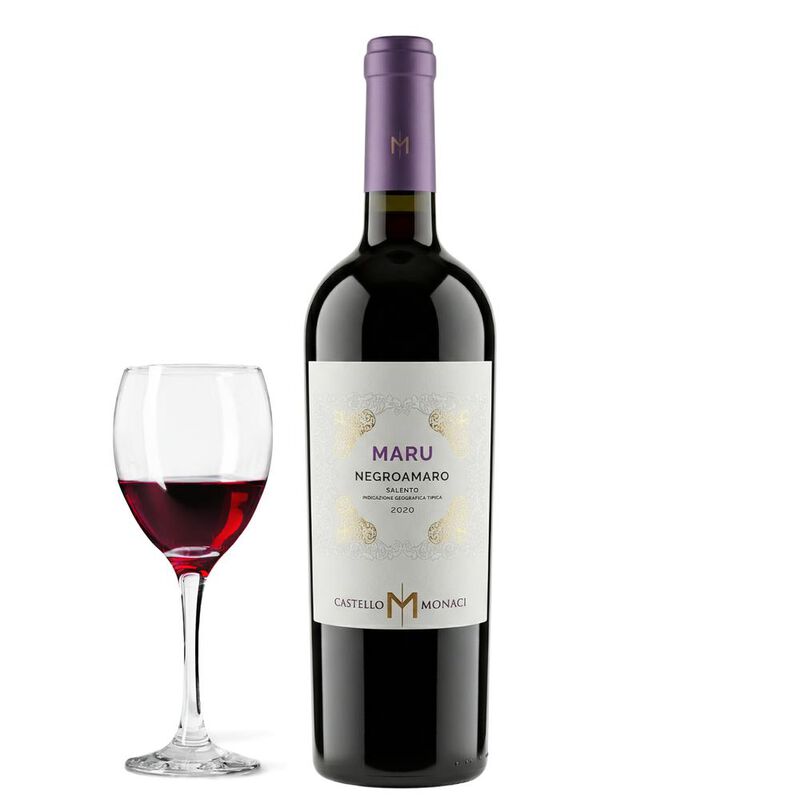 Vino Tinto Castello Monaci Maru Negroamaro Sale... image number null