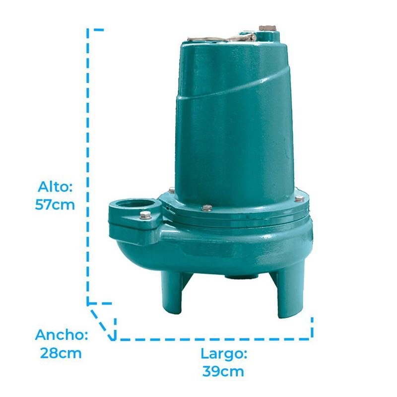 Bomba Sumergible para Aguas Residuales, IUSA 0.... image number null