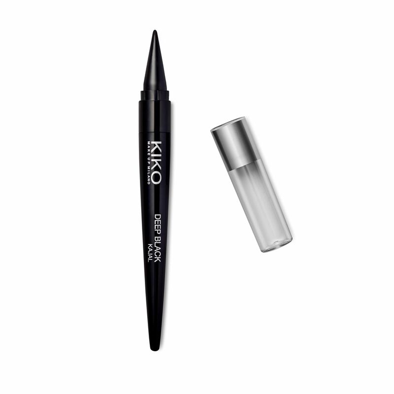 Kajal Kiko Milano Deep Black Kajal Textura Suav... image number null