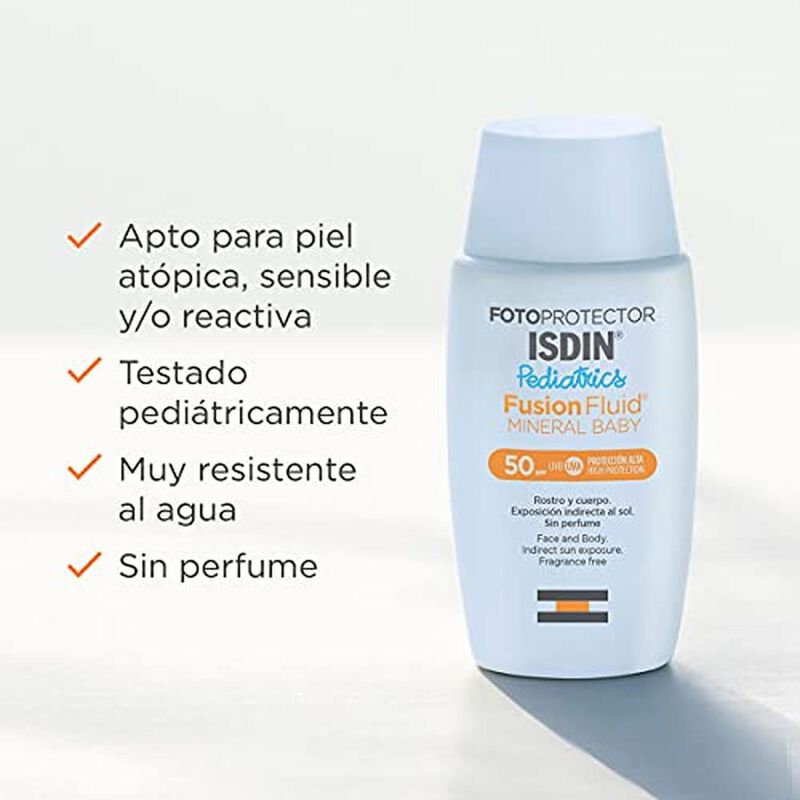 ISDIN Fotoprotector Fusion Fluid Mineral Baby P... image number null