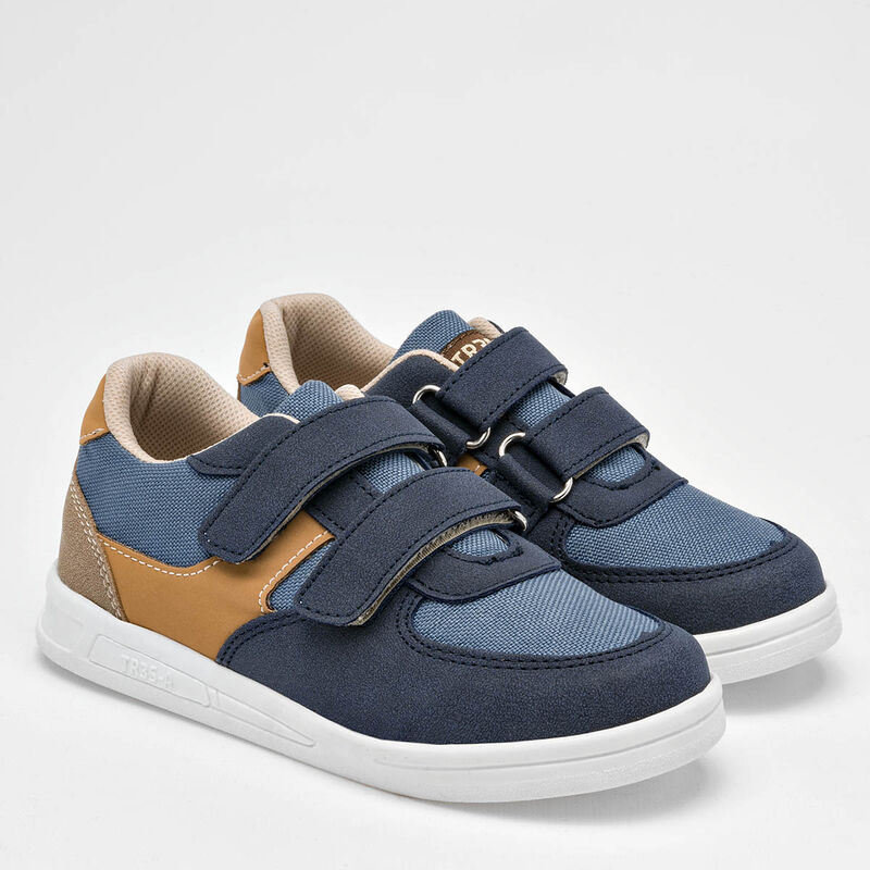 Tres-A Zapato casual para niño azul multicolor image number null